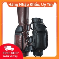 Pgm QB039 Leather Staff Golf Bag