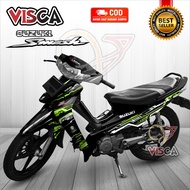 Decal Smash 110 Lama Full Body Stiker Smash 110 Lama Full Body Stiker Motor Smash 110 Variasi Full B