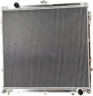 YYDSKKUDS 2 ROW Aluminum Radiator, Compatible For Toyota Sequoia Tundra Pickup 8cyl 5.7L 3UR-FE Manu