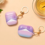 【客製化】粉色浪漫富士山 AirPods Pro 2 / Pro / 3 保護殼
