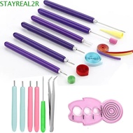 STAYREAL2R 12PCS Paper Quilling Tools, Quilling Slotted Pen Paper Craft Quilling Needle Kit, Paper S