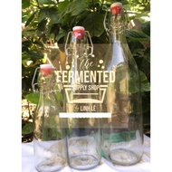 1 liter swingtop glass bottle specialized in making F2 fermentation for kombucha, water Kefir