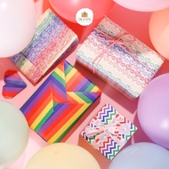 [GG95] [BUY MINIMUM 5 SHEETS] Premium Gift Wrapping Paper Size 50x70cm Type 1 Thick Beautiful - Fish