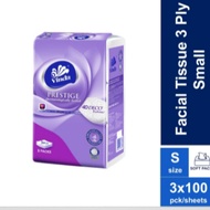 Vinda Prestige 4D Deco Embossed Facial Tissue (3 x 100s)