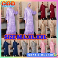 Gmus Elegant Women's Party Dres Luxurious Gamis Korean Style Elegant Eid Gsmis Wnta Adult Invitation