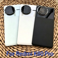 Glass Battery Back Cover For Xiaomi Redmi K80 Pro Rear Housing Door Panel Replacement 24122RKC7C