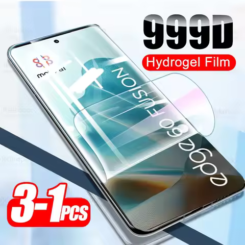For Motorola Edge 60 Fusion Screen Protector 1-3Pcs Hydrogel Film Moto Edge60 Edge60Fusion Edge2025 