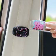 Car Pregnant Women Children's Seat Belt Elastic Buckle Cute Cartoon Regulator Anti-Strangulation Nec