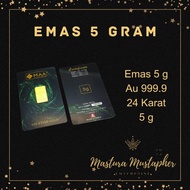 ORODESIGN MAA Emas Gold Bar 5g 999.9 24karat