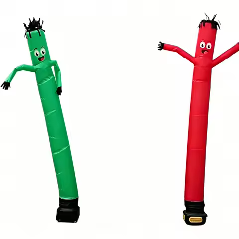 1.8M Inflatable Tube Man with Blower, Wacky Waving Air Dancer for Business Promotion