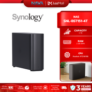 (มีส่งด่วน) Synology Nas (อุปกรณ์จัดเก็บบนเครือข่าย) BeeStation 4TB 2 GB DDR4 SNL-BST151-4T W. 3 Y.