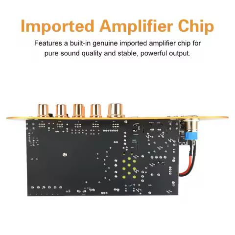2.1-Channel D900 BT Amplifier Board DC 12-24V/AC110-2220V High-Power Output 50W+50W+100W for Audio A