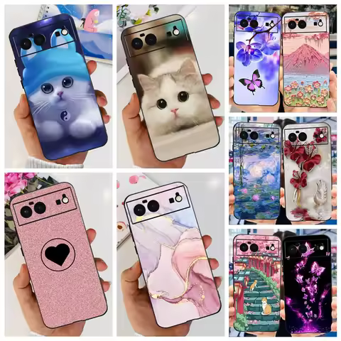 For Google Pixel 6A Case Shockproof Cover Silicone Matte Phone Case For Google Pixel 6 Pro Protectiv