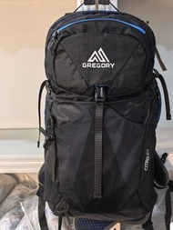 外國預訂 GREGORY格里高利CITRO林海24L登山包 光澤黑 背包 露營包