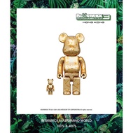 [Pre-Order] BE@RBRICK x Mastermind World Gold Chrome 100%+400%/1000% bearbrick