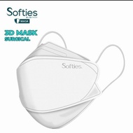 Softies 3D Surgical Mask 4Ply / Softies Masker Kf94 3D Isi 20