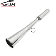 Fog Horn Stainless Steel Mouthpiece Handheld Foghorn For Boat Use As An Emergency For Sea Or Backup 