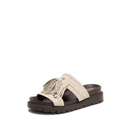 Staccato Womens Flat Sandals รองเท้าแตะส้นแบน รองเท้าแตะ พื้นนุ่ม EJO43