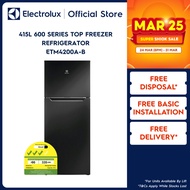 Electrolux ETM4200A-B 415L 600 Series Top Freezer Refrigerator, Black 2-Door Fridge With 2 Years War