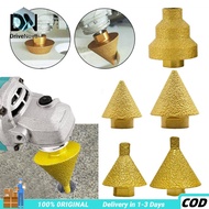 DriveNovo M10 Thread Diamond Chamfer Drill Bit /Brazed Pagoda Step Drill Bit/Three-Step Reamer For M