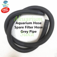 8171 Replacement Aquarium Hose Spare Filter Hose Grey Pipe Set Aquarium Top Filter