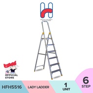 Toyogo HFH5516 Alum Lady Ladder (6 Step)