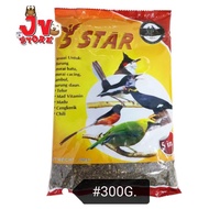 YPA Five Star Bird Food Feed 300gram Makanan Burung [5Star]