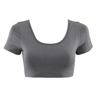 TA ACTIVE TOP-DYE MINIMAL CROP TOP