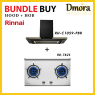 RINNAI BUNDLE BUY HOB + HOOD: RH-C1059-PBR + RB-782S