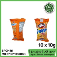 Dua Kelinci Usagi Puff Wheat Rasa Caramel 10g Produk Baru