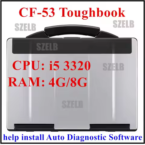 Used computer CF-53 Toughbook CF 53 CF53 Laptop i5 3320 4Gb/8Gb Ram 512Gb SSD Windows 10 support mb 