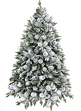 5ft/1.5m,6ft/1.8m Advanced Artificial Snow Scene Christmas Tree Christmas Decorations Christmas Naked Tree Ch Christmas tree (6ft) Commemoration Day