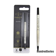 [HundredSeries] Parker quink roller ball rollerball pen refill black ink medium nib