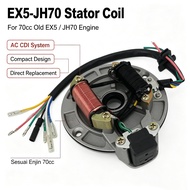 Stator Coil For EX5 JH70 C100 LC135 Motorcycle Magneto Coil Copper Winding Replacement Spare Part