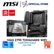 MSI MAG Z790 Tomahawk Wi-Fi DDR5 LGA1700 ATX Gaming Motherboard 13600K/13700K/13900K/13900K/14600K/1