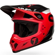 Helmet BELL MX 9mips SEVEN PHASER GLOSS RED/BLACK