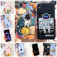 For Samsung A10 Case SM-A105F Cover Lovely Rocket Astronaut Shockproof Silicone Phone Case For Samsung Galaxy A10 Shell