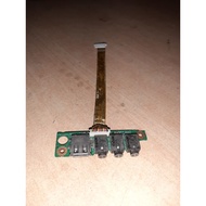 Laptop USB Audio Board + Flex Cable | USB Port & Audio Jack Laptop Ax100 MNC