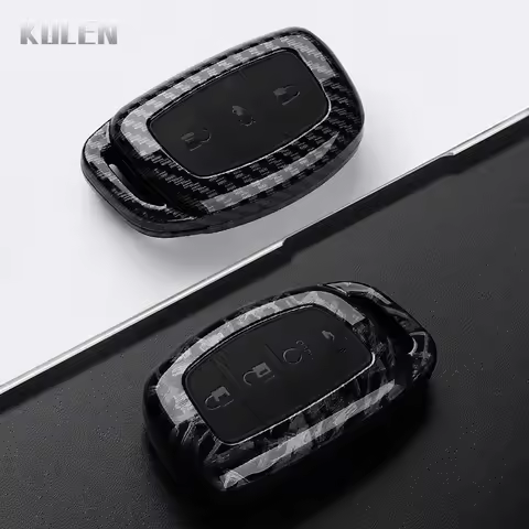 ABS Carbon Fiber Car Key Case Cover For Hyundai Tucson Santa Fe Rena Sonata Elantra Creta lx35 lx45