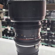 SAMYANG 14MM F3.1 ED S IF UMC MOVIE LENS EOS MOUNT + LEICA T MOUNT