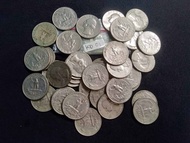 koin asing Amerika 1/4 quarter dollar original