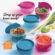 tupperware mini bowls 250ml Food Storage Food container Small Container Bekas kecil raya bowl Rose g