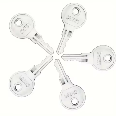 5PCS Universal Replacement CH751 For RV Keys CH-751 Hurd Keys Camper Caravan Accessories