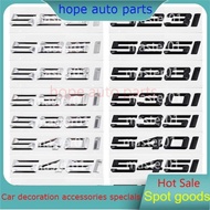 NEW Upgrade Metal BMW 523i 525i 528i 530i 535i 540i 545i 550i Car Sticker Modified Letter and Number