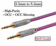[Designed for Audiophiles] 3.5mm to 3.5mm Cable, Aux Cable, 耳機線