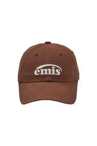 韓國 emis FOOT PRINT BALL CAP 韓製 小肉球刺繡棒球帽/ 巧克力棕BROWN