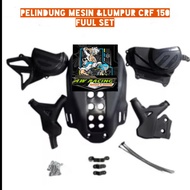 MESIN CRF 150 ENGINE PROTECTOR full set/CRF 150 engine cover CRF 150 MUD PROTECTOR