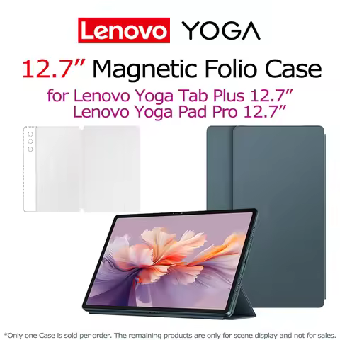 Lenovo Magnetic Folio Case 12.7-inch for Lenovo Yoga Pad Pro 12.7’’ 2025 /Lenovo Yoga Tab Plus Prote