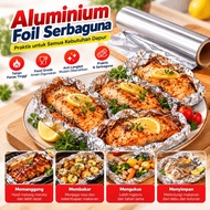 DFANCCIE Aluminum Foil Baking Paper Food Wrapping Aluminum Foil Paper Wrapping Food Grade