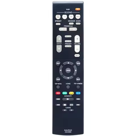 Remote Control RAV552 For Yamaha AV Receiver RX-V379 RX-V479 RX-V579 RX-V381 RX-V383 RX-V385 HTR-306